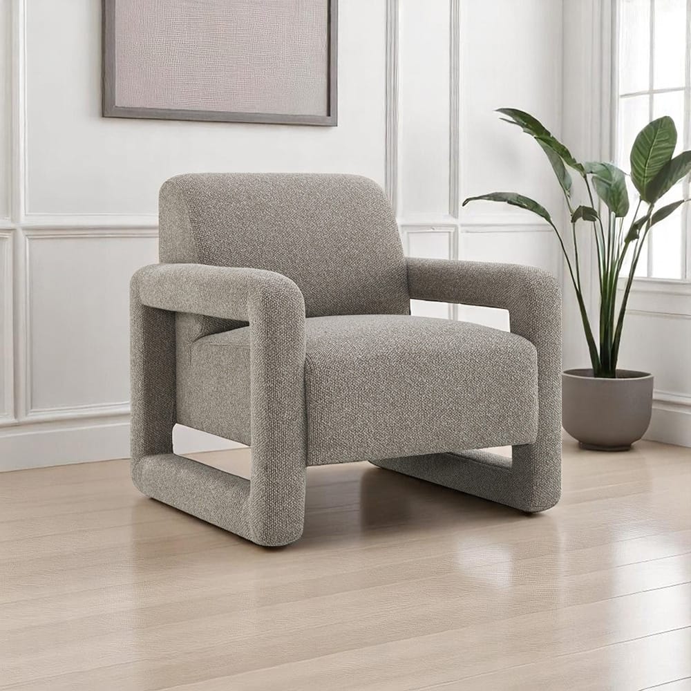 ACME Furniture - Glenda - Accent Chair - Gray Boucle - LV05382 view 5