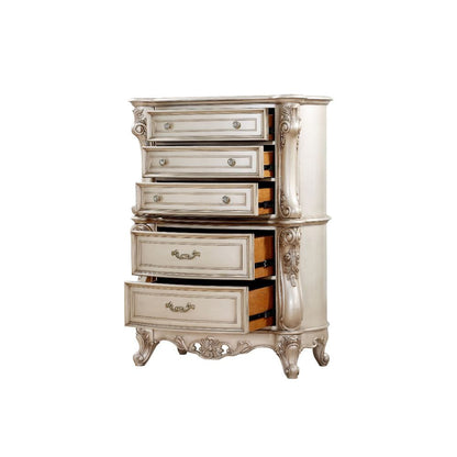 ACME Furniture - Gorsedd - Chest - Golden Ivory  - 27446A view 3