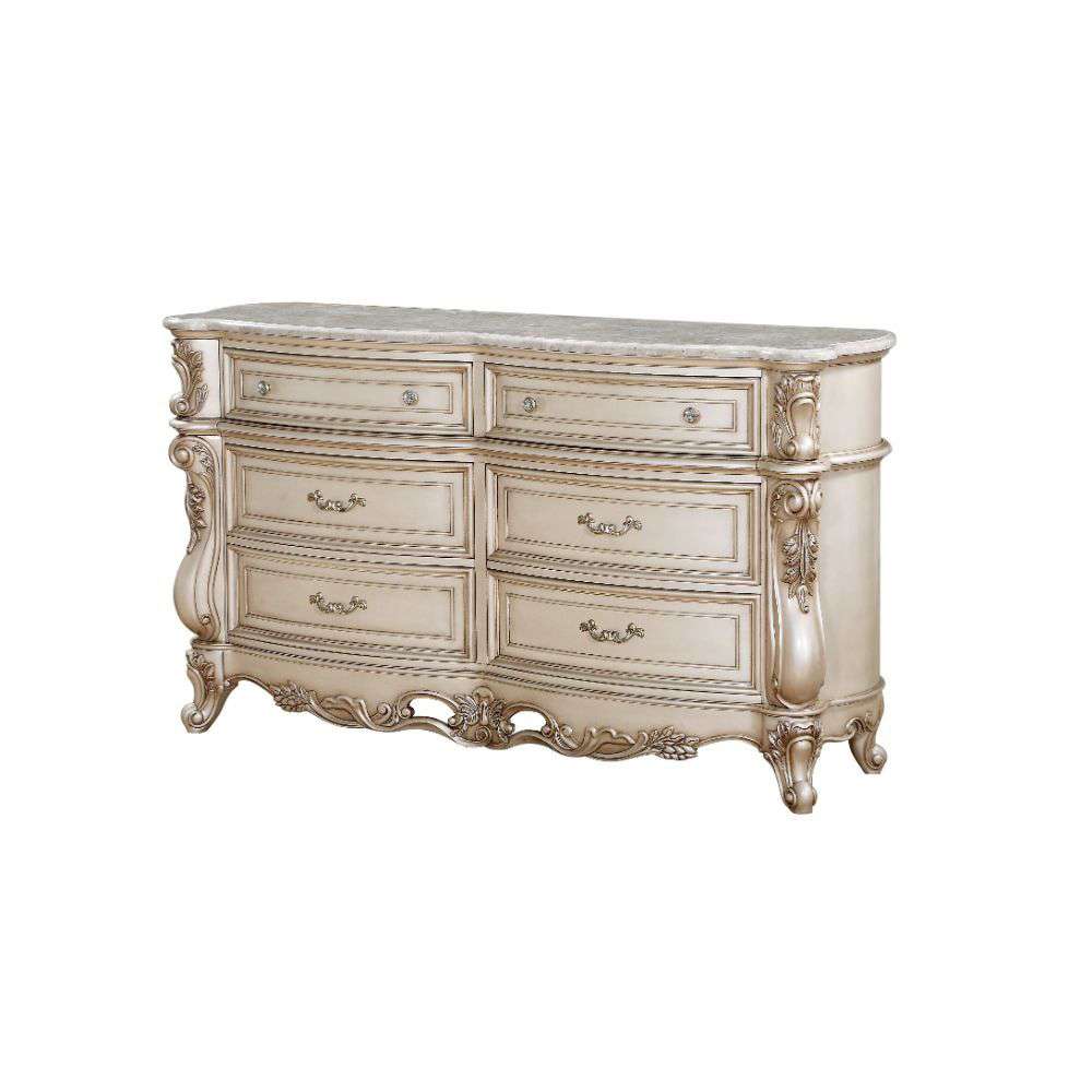 ACME Furniture - Gorsedd Dresser w/Marble Top - 27445 veiw 1