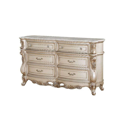 ACME Furniture - Gorsedd Dresser w/Marble Top - 27445 veiw 1