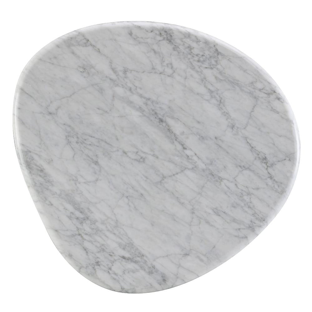ACME Furniture - Haidar - End Table w/Natural Marble - Natural Marble & Brown - LV04566 view 3
