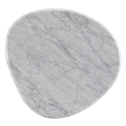 ACME Furniture - Haidar - End Table w/Natural Marble - Natural Marble & Brown - LV04566 view 3
