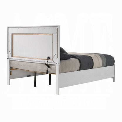 ACME Furniture - Haiden Eastern King Bed w/Storage - LED & White - BD01742EK view 6