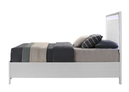 ACME Furniture - Haiden Queen Bed w/Storage - LED & White - BD01425Q veiw 5