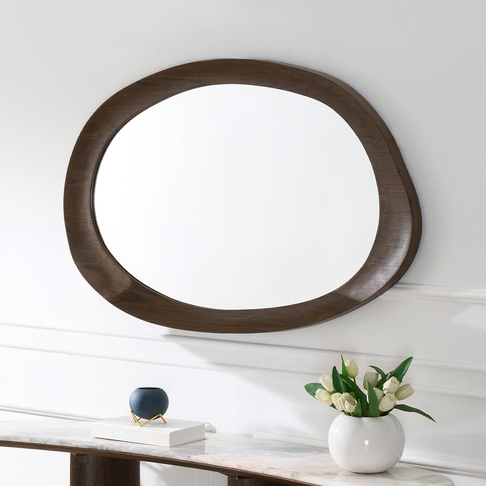ACME Furniture - Hanale - Accent Mirror - Brown - AC04578 view 3