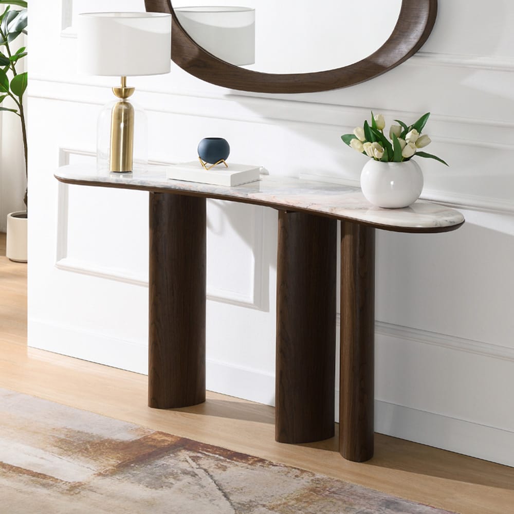 ACME Furniture - Hanale - Console Table w/Natural Marble - AC04577 view 4