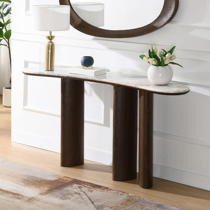 ACME Furniture - Hanale - Console Table w/Natural Marble - AC04577 view 4
