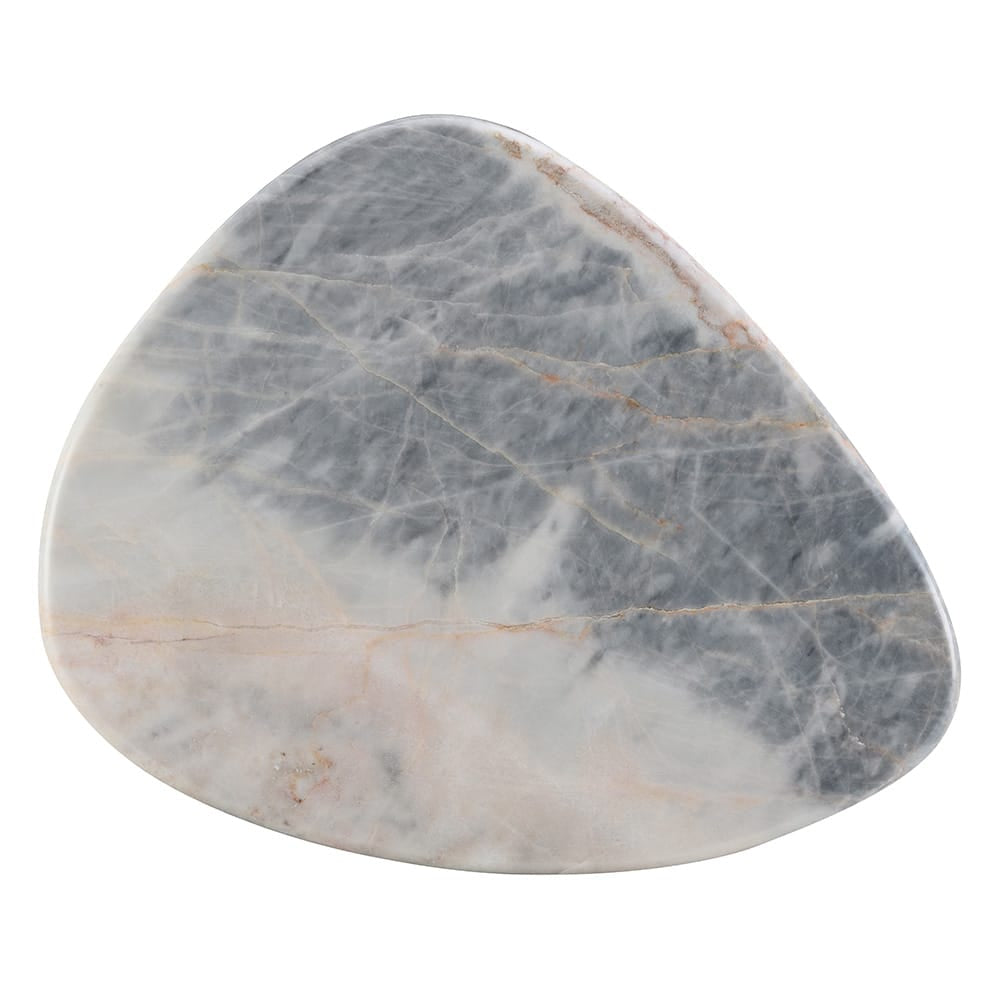 ACME Furniture - Hanale - End Table w/Natural Marble - Natural Marble & Brown - LV04576 view 3