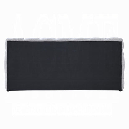 ACME Furniture - Hannah - Queen Bed - Gray Chenille - BD05862Q view 4
