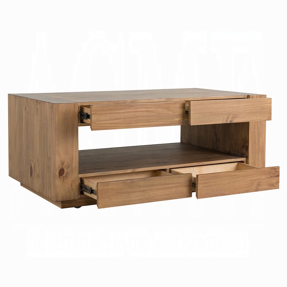 ACME Furniture - Harlan Coffee Table - Brown Finish - LV03775 view 6