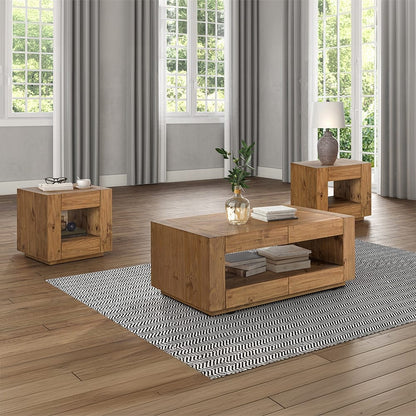 ACME Furniture - Harlan End Table - Brown Finish - LV03776 view 8