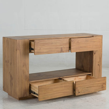 ACME Furniture - Harlan Sofa Table - Brown Finish - LV03777 view 4