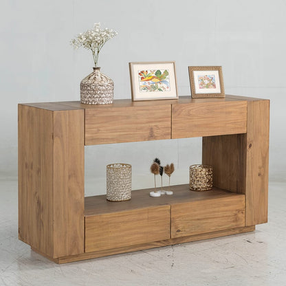 ACME Furniture - Harlan Sofa Table - Brown Finish - LV03777 view 6