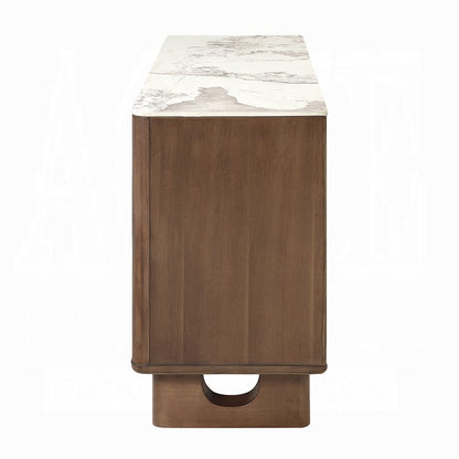ACME Furniture - Harvey - Server w/Ceramic Top - Ceramic Top & Walnut  - DN06133 view 3