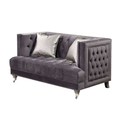ACME Furniture - Hegio Loveseat w/2 Pillows - 55266 veiw 1