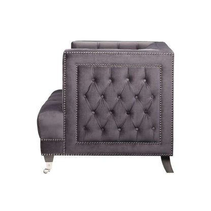 ACME Furniture - Hegio Loveseat w/2 Pillows - 55266 veiw 3