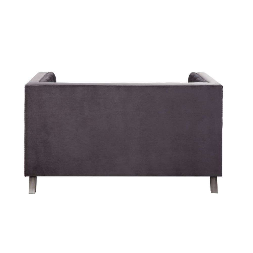 ACME Furniture - Hegio Loveseat w/2 Pillows - 55266 veiw 4