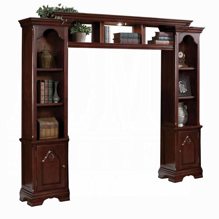ACME Furniture - Hercules Entertainment Center - Cherry - 91110_KIT veiw 1