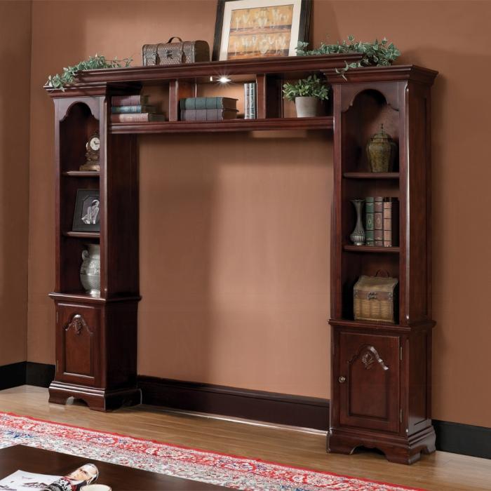 ACME Furniture - Hercules Entertainment Center - Cherry - 91110_KIT veiw 2
