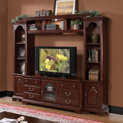 ACME Furniture - Hercules Entertainment Center - Cherry - 91110_KIT veiw 3