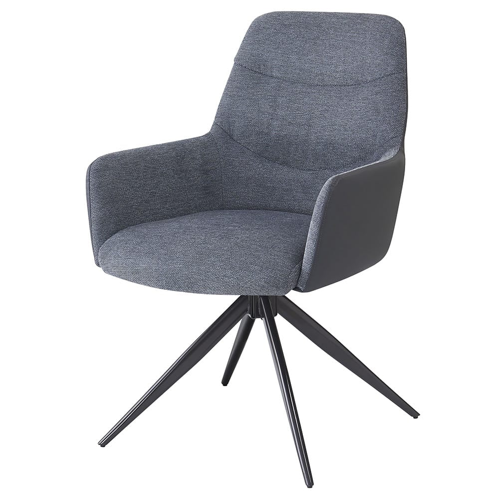 ACME Furniture - Hester - Arm Chair (Set of 2) - Gray Fabric - DN03687 view 1