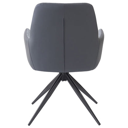ACME Furniture - Hester - Arm Chair (Set of 2) - Gray Fabric - DN03687 view 4