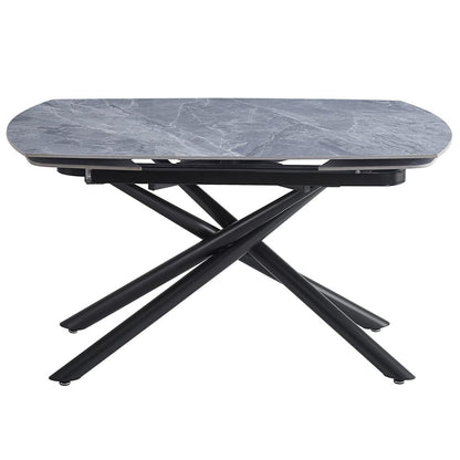 ACME Furniture - Hester - Dining Table - Ceramic Top & Black  - DN03685 view 2