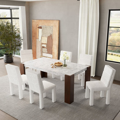 ACME Furniture - Hettie Side Chair (Set of 2) - Beige Boucle - DN02128 view 7