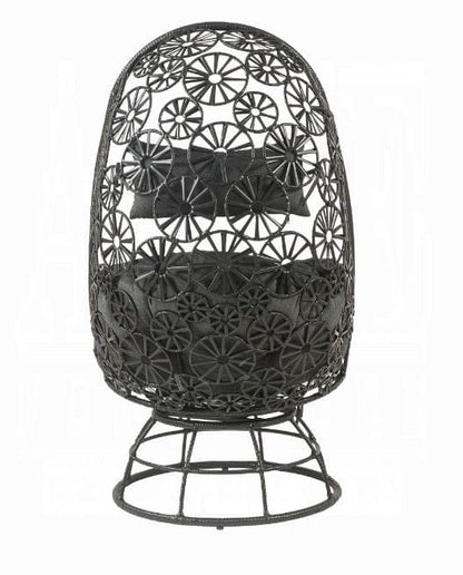 ACME Furniture - Hikre Patio Lounge Chair & Side Table - 45113 view 4
