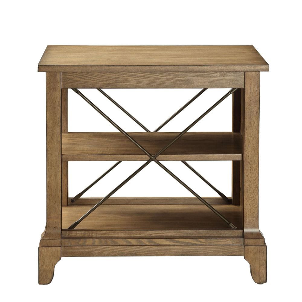 ACME Furniture - Hiroko - Accent Table - Oak - 82909 view 2