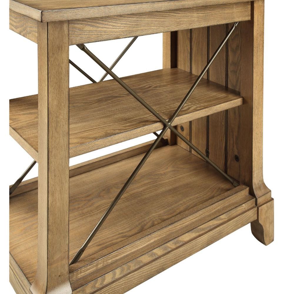ACME Furniture - Hiroko - Accent Table - Oak - 82909 view 5