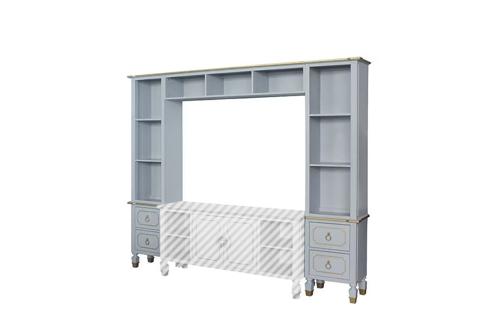 ACME Furniture - House Marchese Entertainment Center - Pearl Gray Finish - 91990 veiw 1