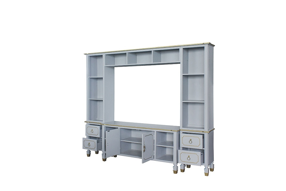 ACME Furniture - House Marchese Entertainment Center - Pearl Gray Finish - 91990 veiw 2