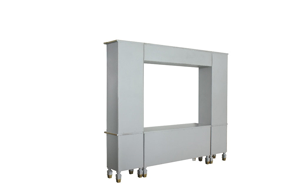 ACME Furniture - House Marchese Entertainment Center - Pearl Gray Finish - 91990 veiw 4