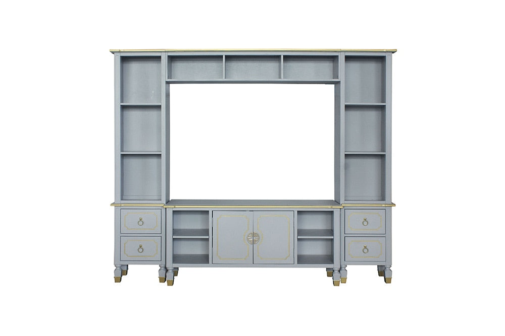 ACME Furniture - House Marchese Entertainment Center - Pearl Gray Finish - 91990 veiw 5