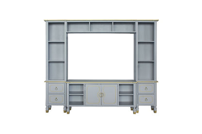 ACME Furniture - House Marchese Entertainment Center - Pearl Gray Finish - 91990 veiw 5