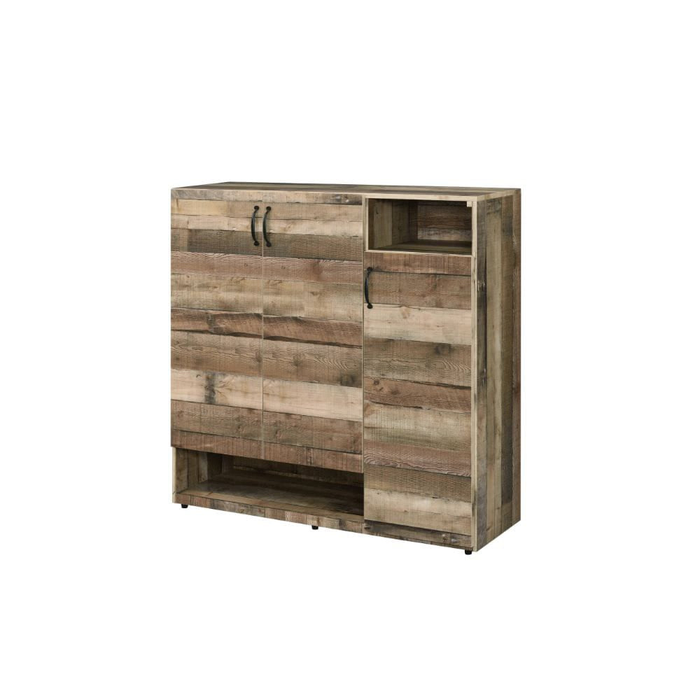 ACME Furniture - Howia - Shoe Cabinet - Rustic Gray Oak - 97781 view 1