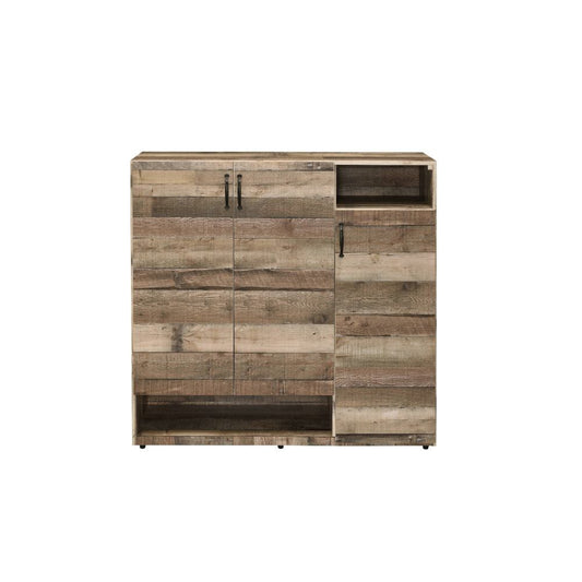 ACME Furniture - Howia - Shoe Cabinet - Rustic Gray Oak - 97781 view 2