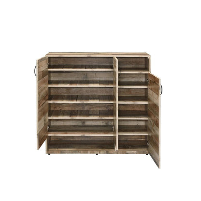 ACME Furniture - Howia - Shoe Cabinet - Rustic Gray Oak - 97781 view 3