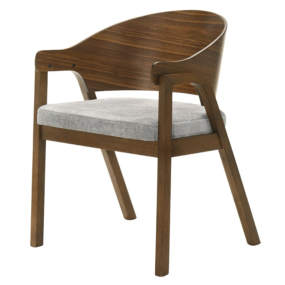 ACME Furniture - Hoyte - Arm Chair (Set of 2) - Walnut  - DN03487 view 1