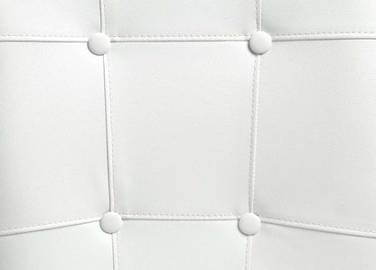 ACME Furniture - Hussein - Side Chair (Set of 2) - White Synthetic Leather & Black Finish - DN01447 view 6