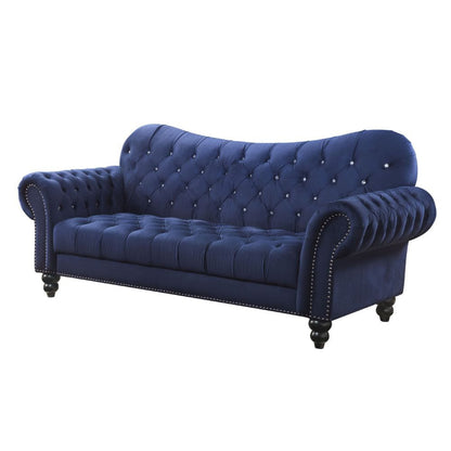 ACME Furniture - Iberis - Sofa - Navy Velvet - 53405 view 1