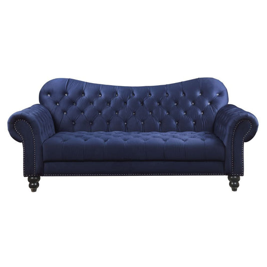 ACME Furniture - Iberis - Sofa - Navy Velvet - 53405 view 2