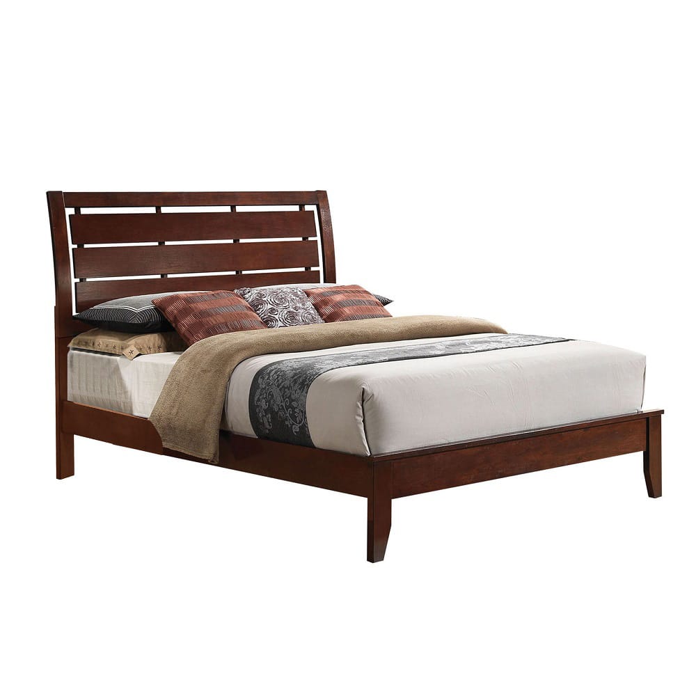 ACME Furniture - Ilana - Eastern King Bed - Brown Cherry - 20397EK view 1