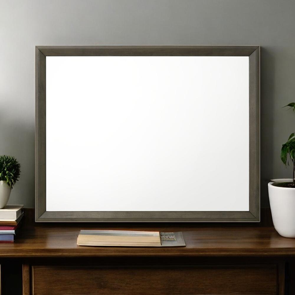 ACME Furniture - Ilana Mirror - Gray Finish - 28474 view 2