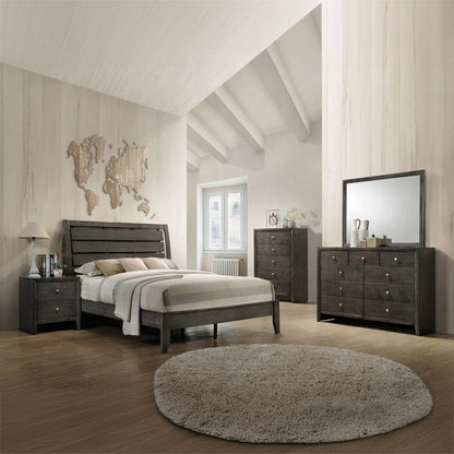 ACME Furniture - Ilana Mirror - Gray Finish - 28474 view 4