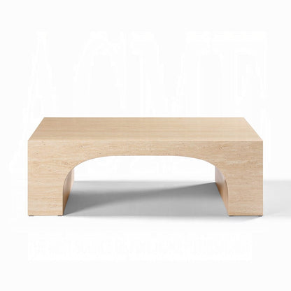 ACME Furniture - Inca - Coffee Table - Travertine Stone  - LV04735 view 2