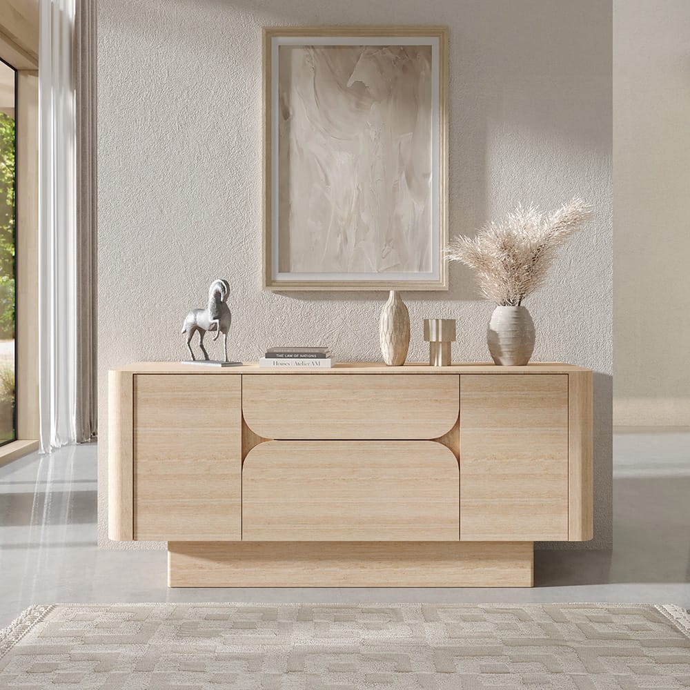 ACME Furniture - Inca - Server - Travertine Stone  - DN04748 view 5