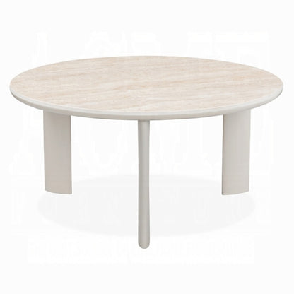 ACME Furniture - Ingram Coffee Table - Ceramic Top & Light Gray Finish - LV03115 veiw 1
