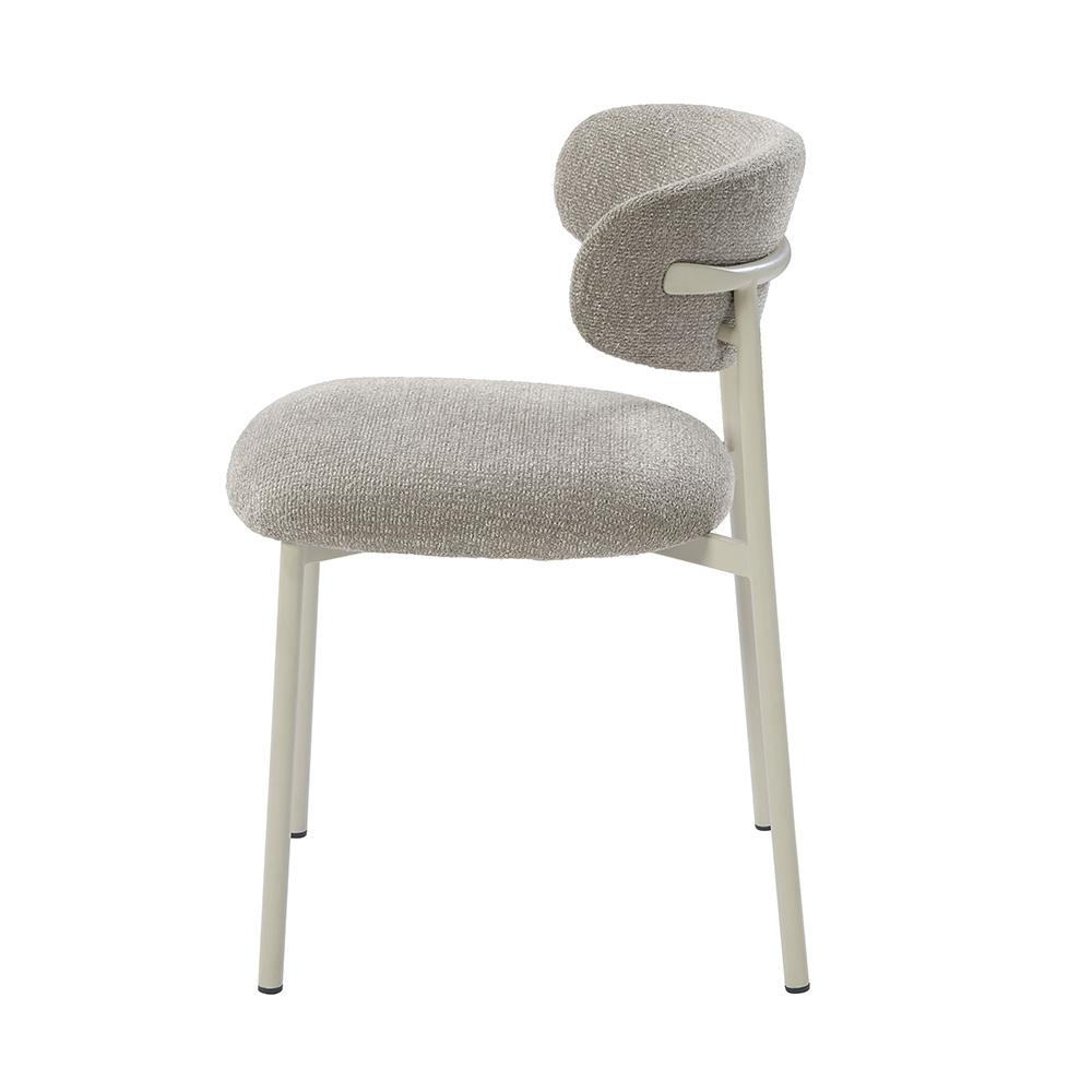 ACME Furniture - Ingram Side Chair (Set of 2) - Light Gray Finish - DN03106 veiw 2